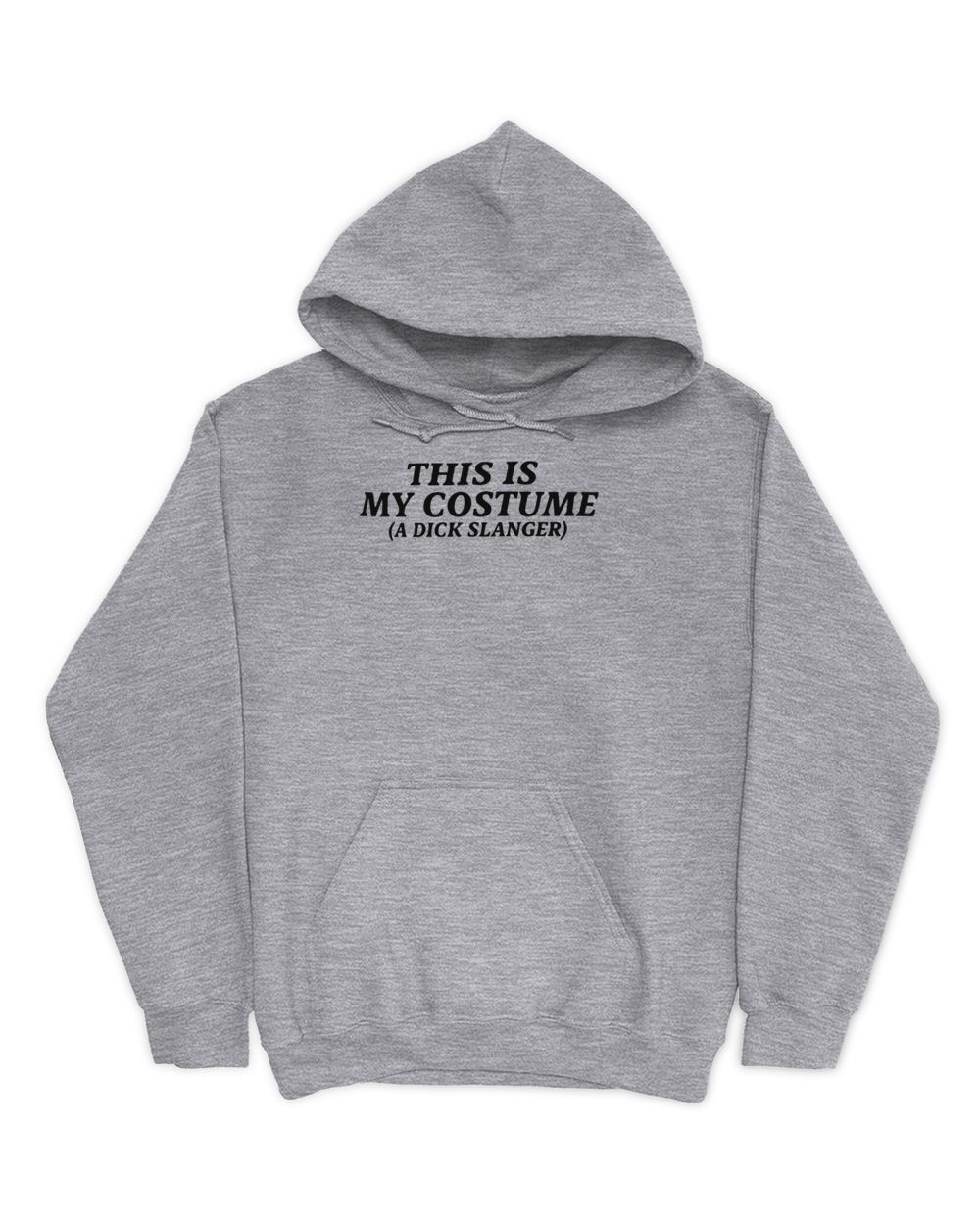 This Is My Costume A Dick Slanger Long Sleeve Shirt Unisex Premium Hoodie sport-grey s